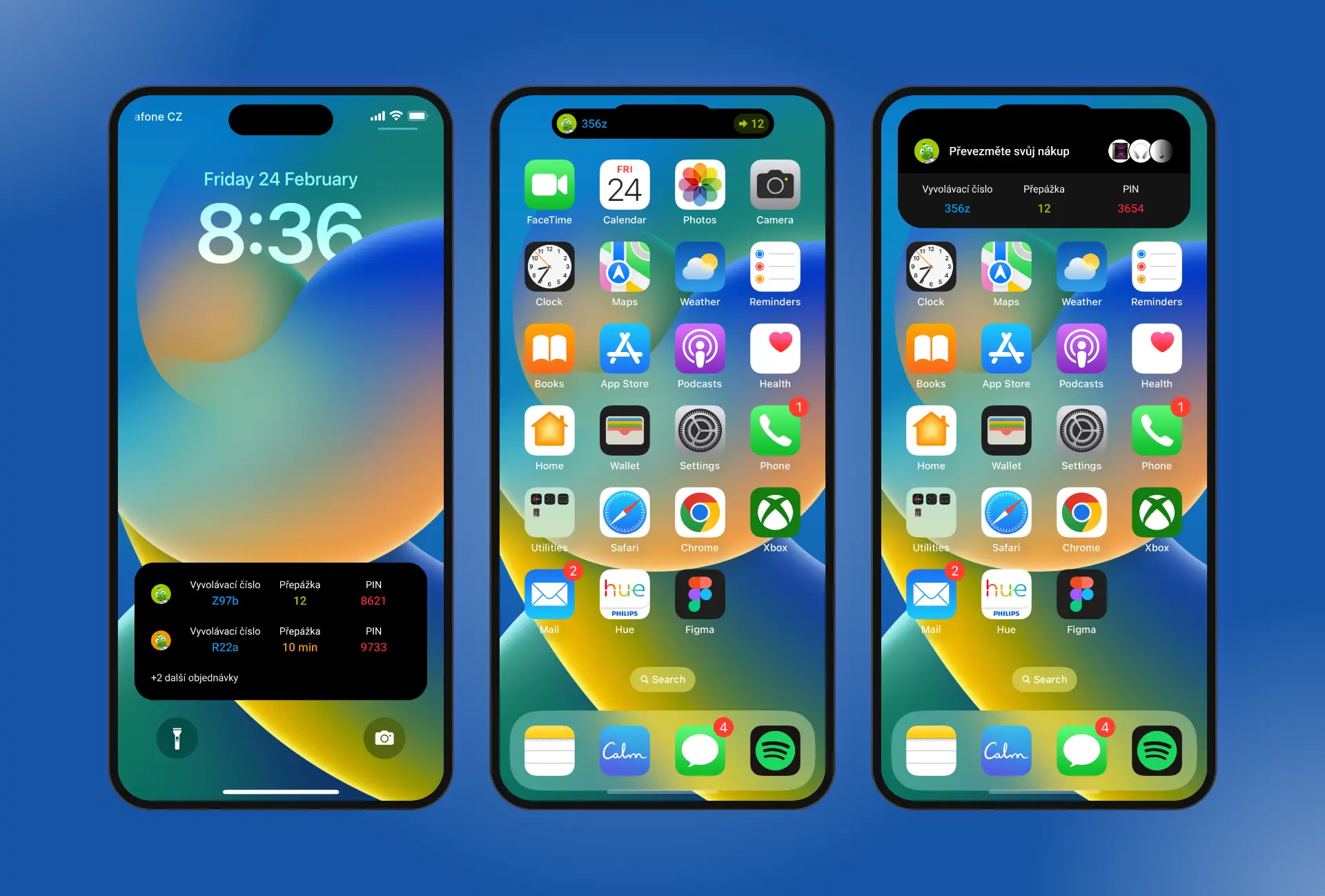 iOS Live Activities for order pickup
